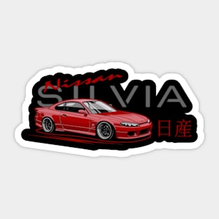 Nissasn Silvia S15, JDM Car Sticker